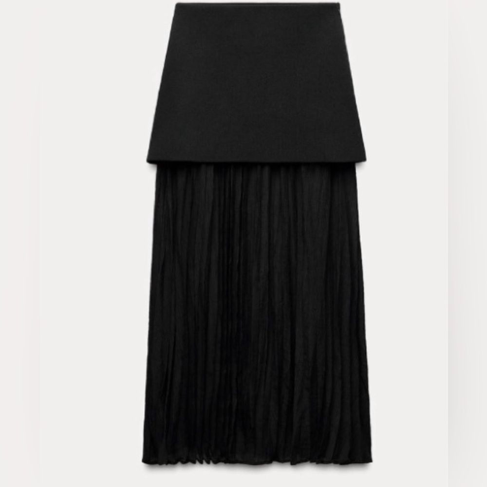 Zara Black Maxi Skirt